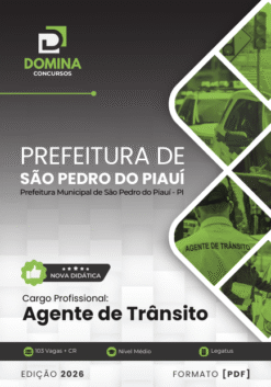 Apostila Agente de Trânsito São Pedro do Piauí PI 2026