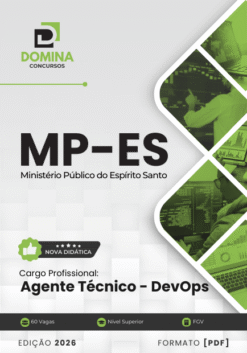 Apostila Agente Técnico DevOps MP ES 2026