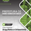 Apostila Arquiteto e Urbanista Ouro Verde do Oeste PR 2026