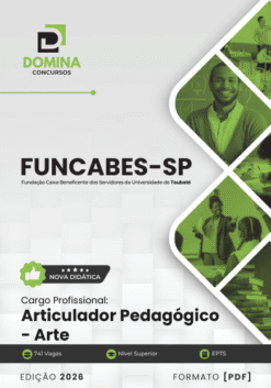 Apostila Articulador de Artes FUNCABES SP 2026