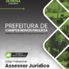 Apostila Assessor Jurídico Campos Novos Paulista SP 2026