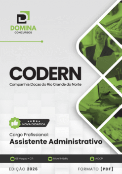 Apostila Assistente Administrativo CODERN 2026
