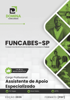 Apostila Assistente de Apoio Especializado FUNCABES SP 2026