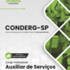 Apostila Auxiliar de Serviços CONDERG SP 2026