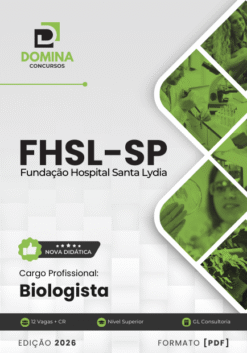 Apostila Biologista Hospital Santa Lydia FHSL SP 2026