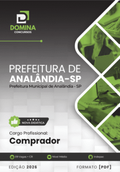 Apostila Comprador Analândia SP 2026