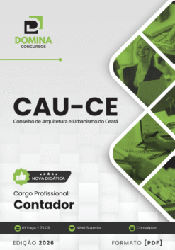 Apostila Contador CAU CE 2026