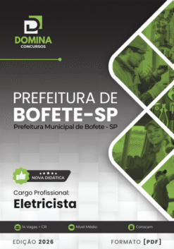 Apostila Eletricista Bofete SP 2026