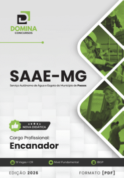 Apostila Encanador SAAE Passos MG 2026