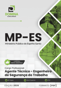 Apostila Engenheiro de Segurança do Trabalho MP ES 2026