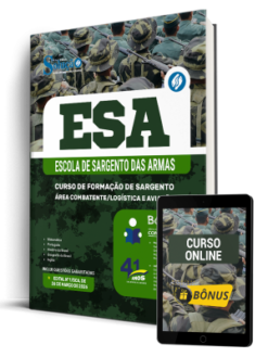 Apostila ESA 2026 - Sargento - Área: Combatente/Logística e Aviação