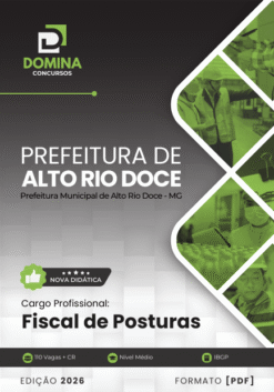 Apostila Fiscal de Posturas Alto Rio Doce MG 2026