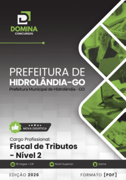 Apostila Fiscal de Tributos Hidrolândia GO 2026