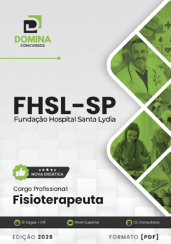 Apostila Fisioterapeuta Hospital Santa Lydia FHSL SP 2026
