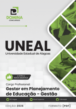 Apostila Gestor em Planejamento Educacional Área Gestão UNEAL 2026