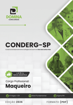 Apostila Maqueiro CONDERG SP 2026