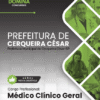 Apostila Médico Clínico Geral Cerqueira César SP 2026