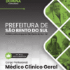 Apostila Médico Clínico Geral São Bento do Sul SC 2026