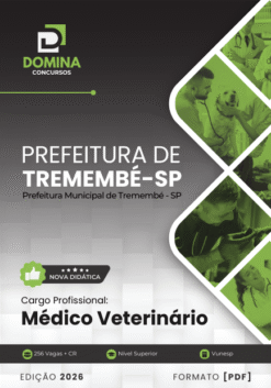 Apostila Médico Veterinário Tremembé SP 2026