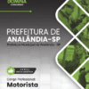 Apostila Motorista Analândia SP 2026