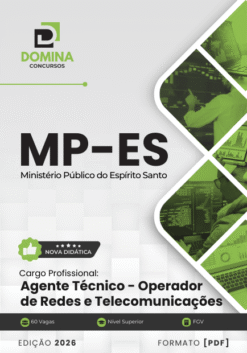 Apostila Operador de Redes e Telecomunicações MP ES 2026