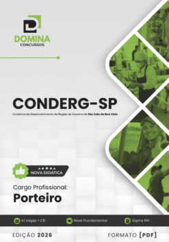 Apostila Porteiro CONDERG SP 2026