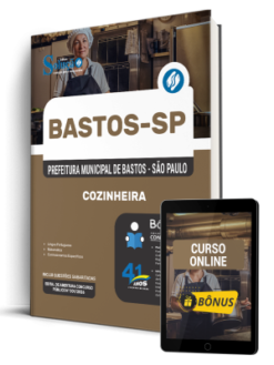Apostila Prefeitura de Bastos - SP 2026 - Cozinheira