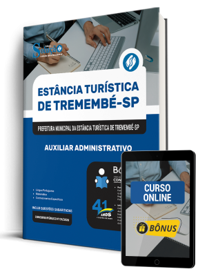 Apostila Prefeitura de Tremembé - SP 2026 - Auxiliar Administrativo 1 Apostila Prefeitura de Tremembé - SP 2026 - Auxiliar Administrativo