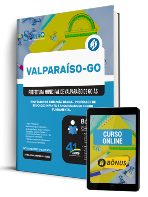 Apostila Prefeitura de Valparaíso de Goiás-GO 2026 - Professor de Educação Básica - Professor de Educação Infantil e Anos Iniciais do Ensino Fundamental 1 Apostila Prefeitura de Valparaíso de Goiás-GO 2026 - Professor de Educação Básica - Professor de Educação Infantil e Anos Iniciais do Ensino Fundamental