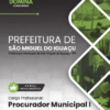 Apostila Procurador Municipal São Miguel do Iguaçu PR 2026