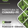 Apostila Professor de Ciências Cumaru PE 2026