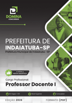 Apostila Professor Docente Indaiatuba SP 2026