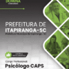 Apostila Psicólogo Itapiranga SC 2026
