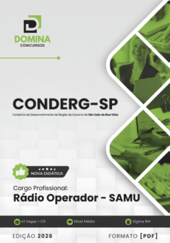 Apostila Rádio Operador CONDERG SP 2026