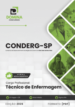 Apostila Técnico de Enfermagem CONDERG SP 2026