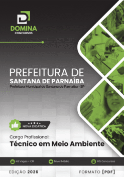 Apostila Técnico em Meio Ambiente Santana de Parnaíba SP 2026