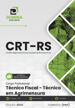 Apostila Técnico Fiscal Agrimensura CRT RS 2026