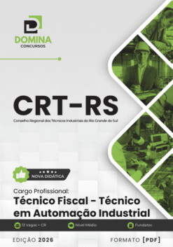 Apostila Técnico Fiscal Automação Industrial CRT RS 2026