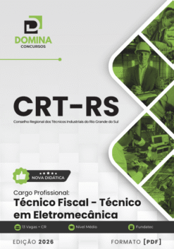 Apostila Técnico Fiscal em Eletromecânica CRT RS 2026