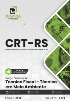 Apostila Técnico Fiscal Meio Ambiente CRT RS 2026