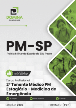Apostila Tenente Médico Estagiário Medicina de Emergência PM SP 2026