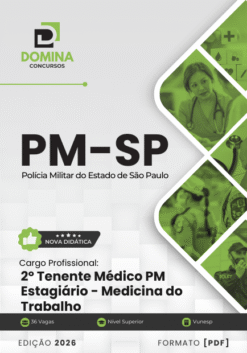 Apostila Tenente Médico Estagiário Medicina do Trabalho PM SP 2026