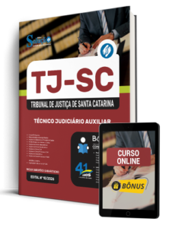 Apostila TJ-SC 2026 - Técnico Judiciário Auxiliar