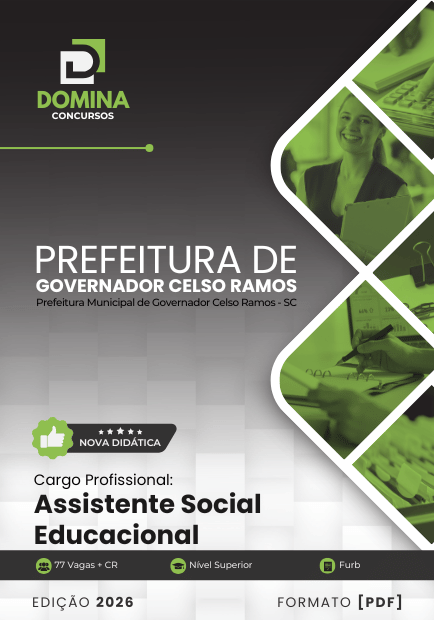 Apostila Assistente Social Educacional Governador Celso Ramos SC 2026 1 Apostila Assistente Social Educacional Governador Celso Ramos SC 2026
