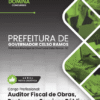 auditor fiscal de obras posturas e servicos publicos