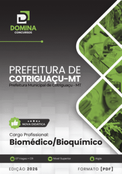 Biomédico e Bioquímico Cotriguaçu MT | Apostila 2026