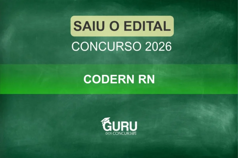 concurso codern rn
