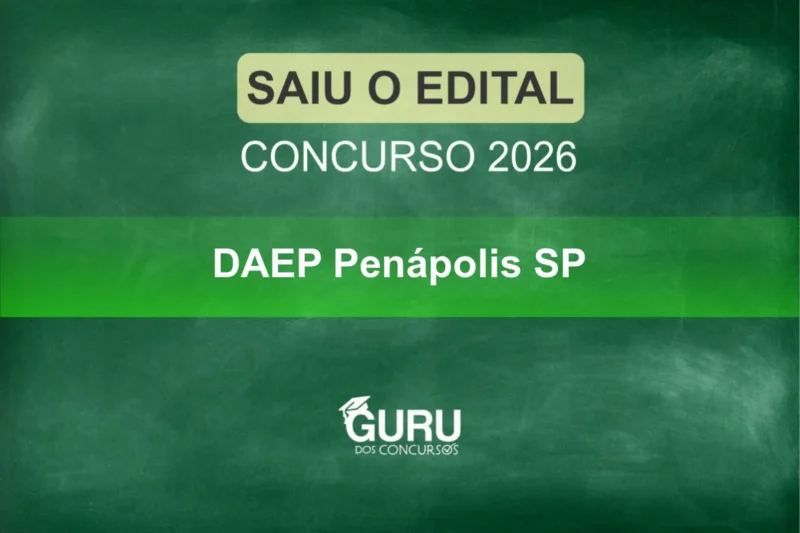 concurso daep penopolis