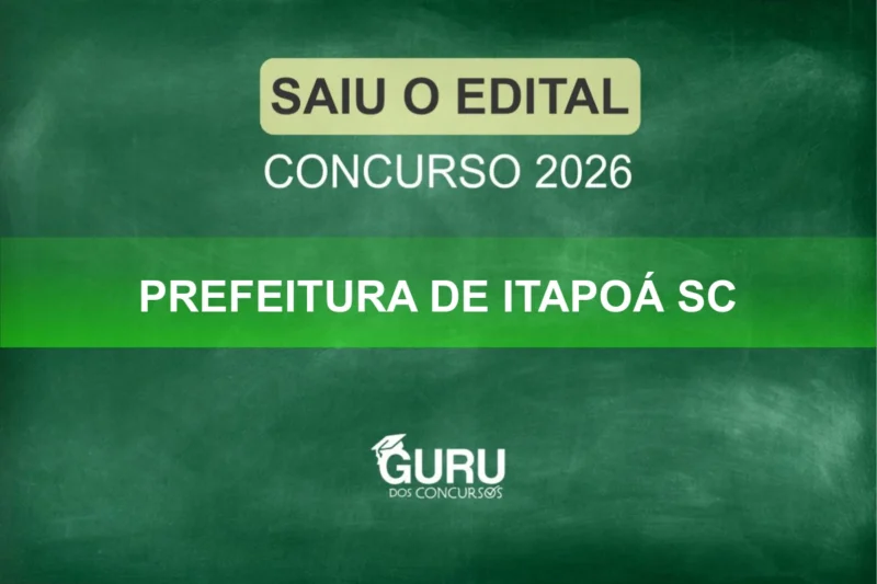 PSS Itapoá SC: Professor até R$ 4,9 mil! Inscrições abertas!