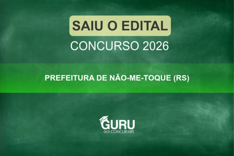 concurso prefeitura de nao me toque rs